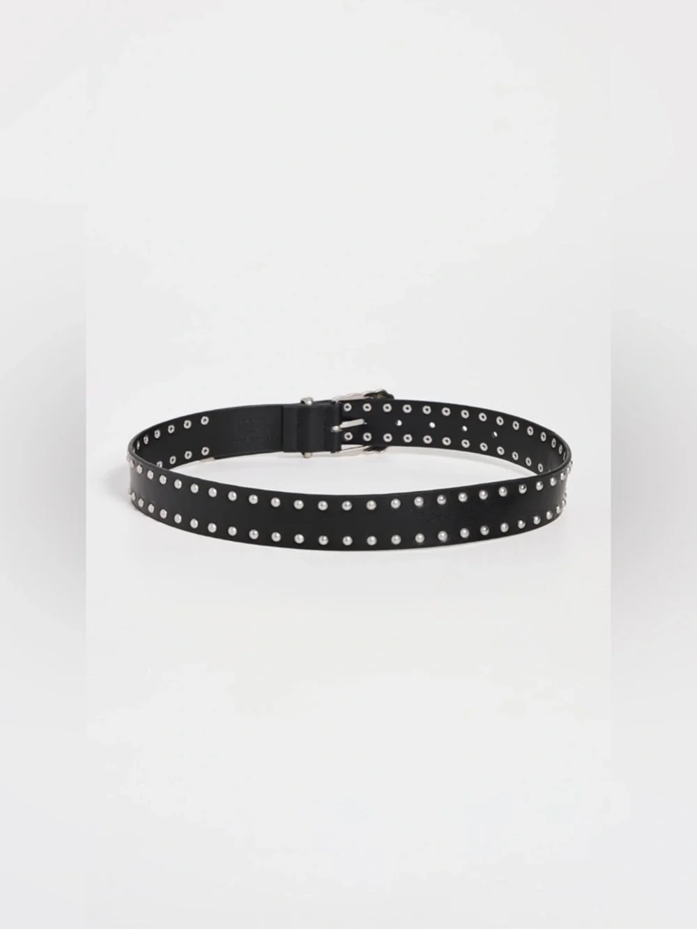 Good American Studded Western Shell Belt